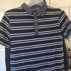 Cat & Jack ss tshirt polo boys large 12-14